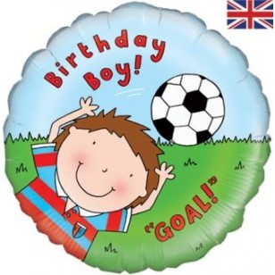 Football Birthday Boy Balloon